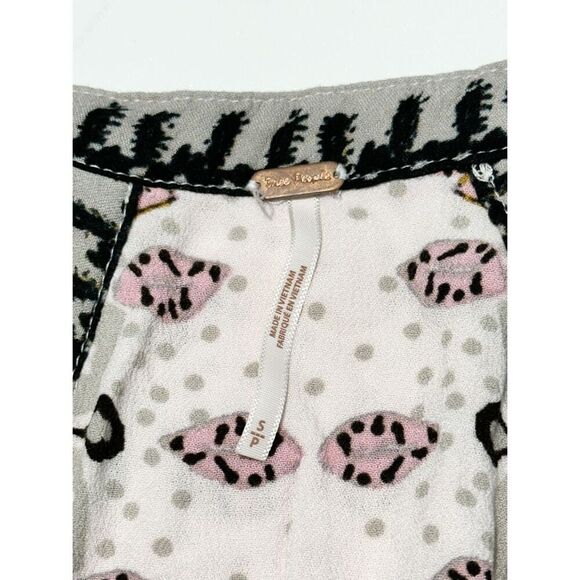 Free People‎ Women's Steal The Sun Printed Tunic Top Multi Small - Picture 2 of 11